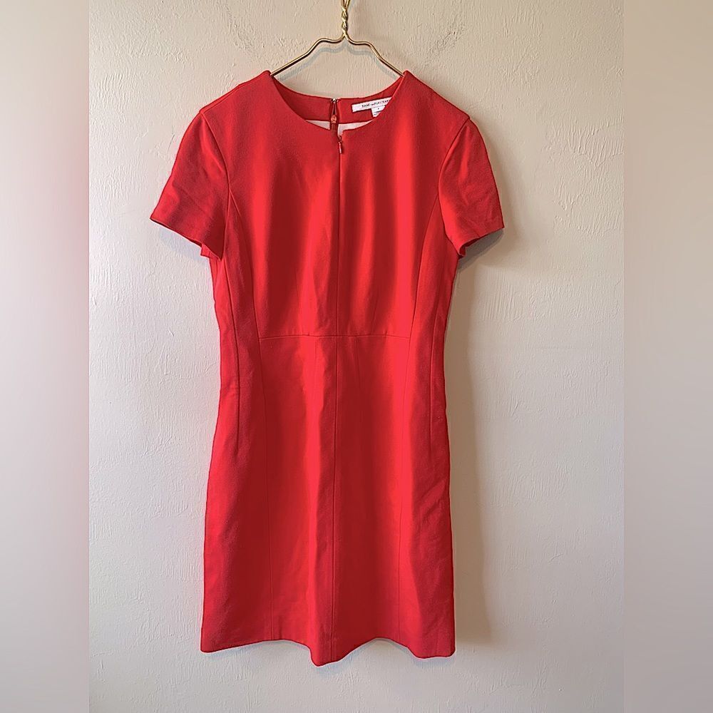 Diane Von Furstenberg Coral Sheath dress Size 8 Valentine‎